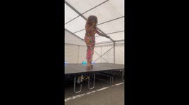 Drag Queen's Shoe Goes Flying