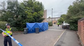 Investigation launched after dead body discovered outside house