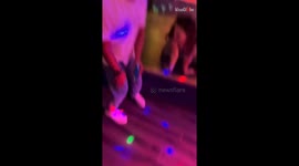 Hilarious moment: Girl falls while dancing wildly and drunkenly at a party