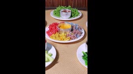 Ethnic Dai people's special recipe for cuisine