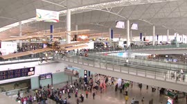Passenger traffic at Hong Kong Int'l Airport hits new high in July since full resumption of travel with mainland