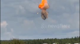 Ukrainian drone shot down near airfield in northwest Russia