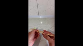Struggle to hold chopsticks? DIY YouTuber has brilliant hack