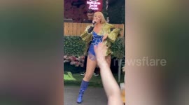 Miss England performs as Taylor Swift tribute act to save up for Eras Tour ticket