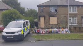 Mum killed alongside kids in fire had been strangled by ex, it emerges