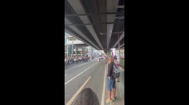 Cheering crowds greet Olympics heroes in the Philippines