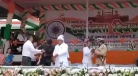 'Sick' dove fails to fly when it is released at Independence Day event in India