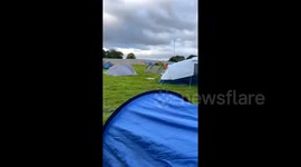 UK: Storm Lilian Brings High Winds Disrupting Flights And Music Festivals