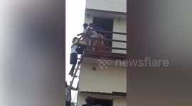 School balcony collapses injuring 40 pupils in India