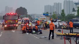 5 killed, 9 wounded in S. Korea's car accident