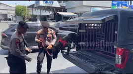 This is the smart tracking dog belonging to the South Sulawesi Regional Police