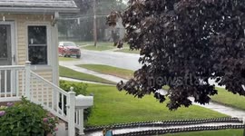 Unexpected Rainstorm in Lake County