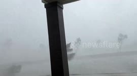 US: Powerful Storm Batters Northwest Florida