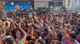 Sound system at Notting Hill Carnival 2024