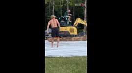 Adventure-craving lads put a new 'spin' on the definition of Slip 'N Slide fun