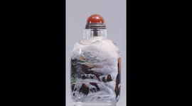 Painting inside bottles