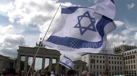 Germany: Protesters in Berlin Rally Against Antisemitism and Demand Hostage Release