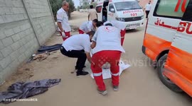 Palestine: Palestine Red Crescent teams successfully recovered the bodies of two individuals and rescued an injured person from the Abu Orayf area in Deir al-Balah