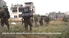 Palestine: Activities of the 252nd Division in the Gaza Strip