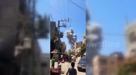 Palestine: Israel Bombs Nuseirat Camp Home