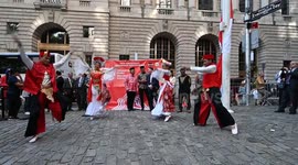 USA: New York City Celebrates Indonesian Independence Day With Flag Raising Ceremony