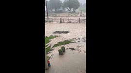 Flash flood surprises family in Coalville, Utah, captured on video