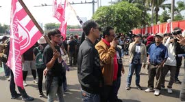 Indonesia: Demonstration in Jakart Turn Riots