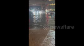 Japan: Torrential Rain Floods Streets Of Tokyo