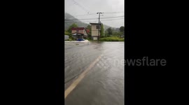 Japan: Heavy Rains Hit Hokkaido, Causing Flooding And Travel Disruptions 3