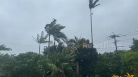 Japan: Typhoon Shanshan Approaches Southwestern Region With Strong Winds And High Waves