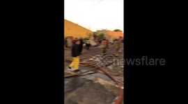 Paraguay: Fire Burns Dozens Of Homes In Asuncion 5