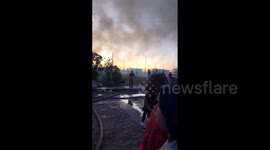 Paraguay: Fire Burns Dozens Of Homes In Asuncion 3