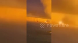 Iraq: An oil tanker exploded at Parvizkhan border crossing in Sulaymaniyah