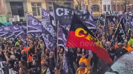 Australia: Thousands Of Constructions Workers Protest Against CFMEU Takeover 3