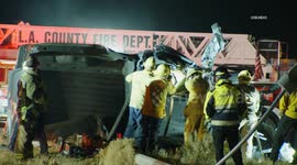 USA: Lancaster 1 Killed In Traffic Collision Involving Sygma Semi Truck