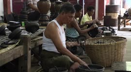 Bagan preserves Myanmar's ancient lacquerware tradition