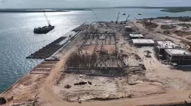 Chinese engineer witnesses construction of Tanzania's first modern fishing harbor from scratch