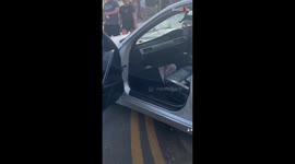 Hull rioters' violent outburst in car park leaves vehicles smashed up and torched