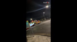 Girl captures chilling shots of the intense Dagenham flat fire that led to multiple injuries