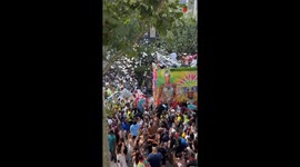 Foam Party at Notting Hill Carnival 2024 entertains crowds as they revel in the fun