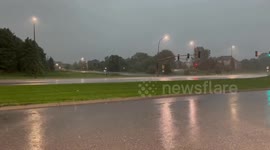 Severe Thunderstorm Hits Ramsey