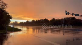Prior Lake Post-Storm Landscape