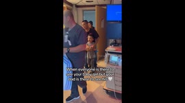 Heartwarming Video Shows Father's Love for Daughter After Childbirth