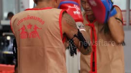 Thai prisoners taught boxing to instill life skills for their release