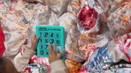 Brainy three-year-old completes slide number puzzle in just 40 seconds