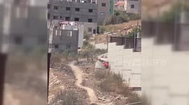 Palestine: Israeli sniper targeting Palestinian during Israeli invasion of Tulkarm City