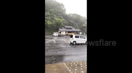 Typhoon Shanshan – Strong Winds, Heavy Rains Lash Southwestern Japan 7