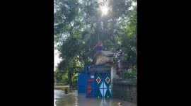 Flooding in Bangladesh forces mass evacuations
