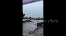 Typhoon Shanshan – Rivers Swell In Kyushu Due To Heavy Rainfall 9
