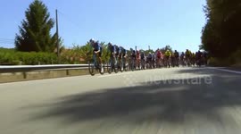 Belgian rider Van Aert wins 10th stage of Tour of Spain